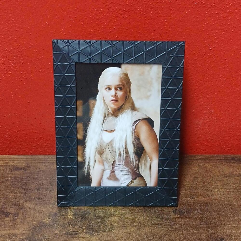 Framed Game of Thrones GoT Meme Print, 5.5x7.5" - Daenerys Targeryan Angry